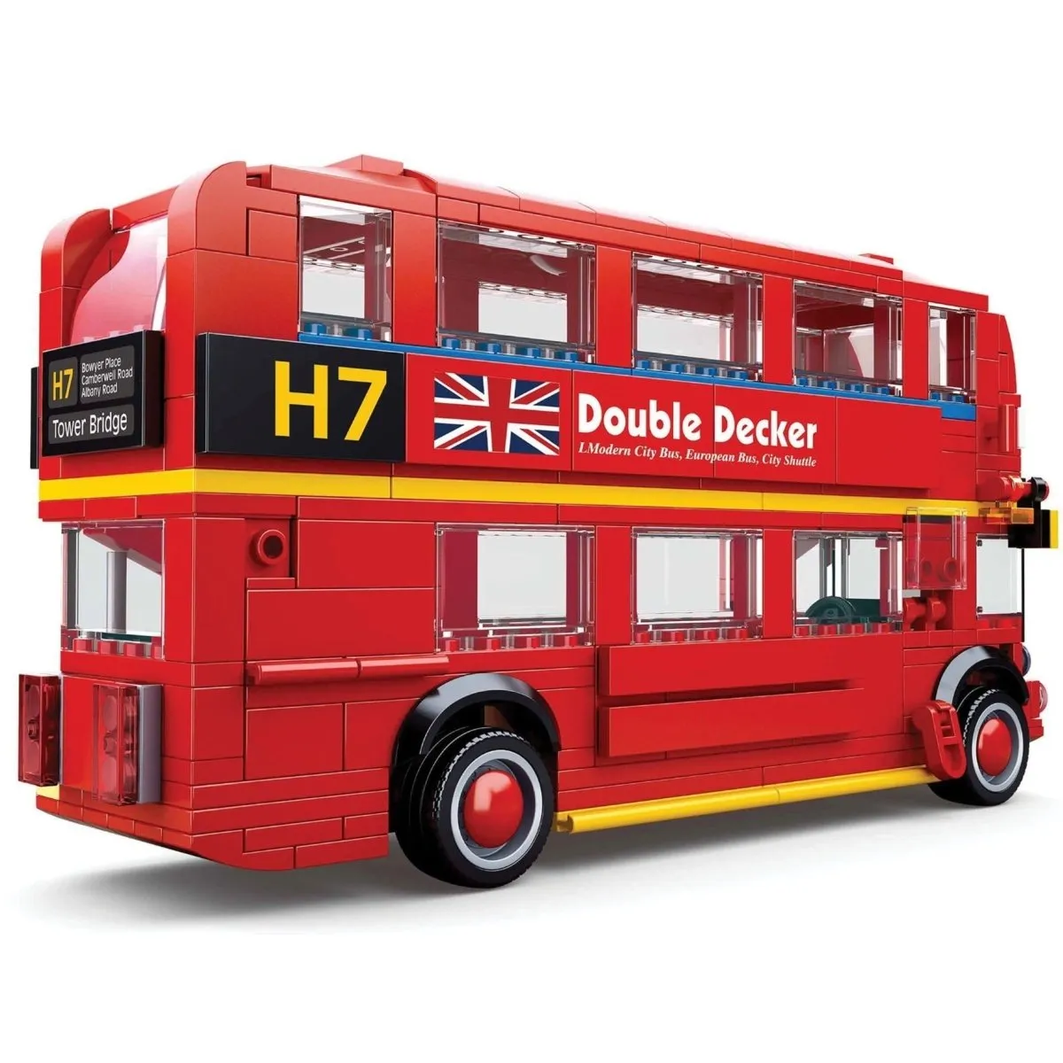 SLUBAN® Building Blocks Kit for Boys and Girls - London Bus