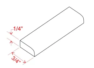 SM8 - Scribe Moulding - Shaker Slim