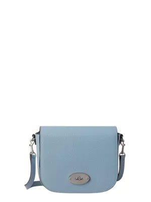 Small Darley Satchel Small Classic Grain (Poplin Blue)