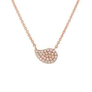 Small Paisley Pave Necklace