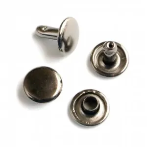 Small Rivets Gunmetal - Sallie Tomato