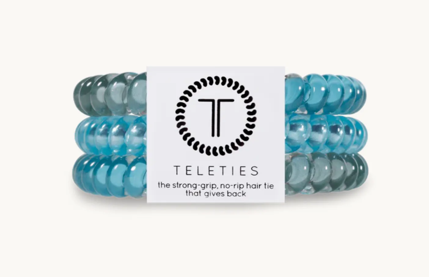 Small Teleties - 3 Pack *Various Styles & Colors*