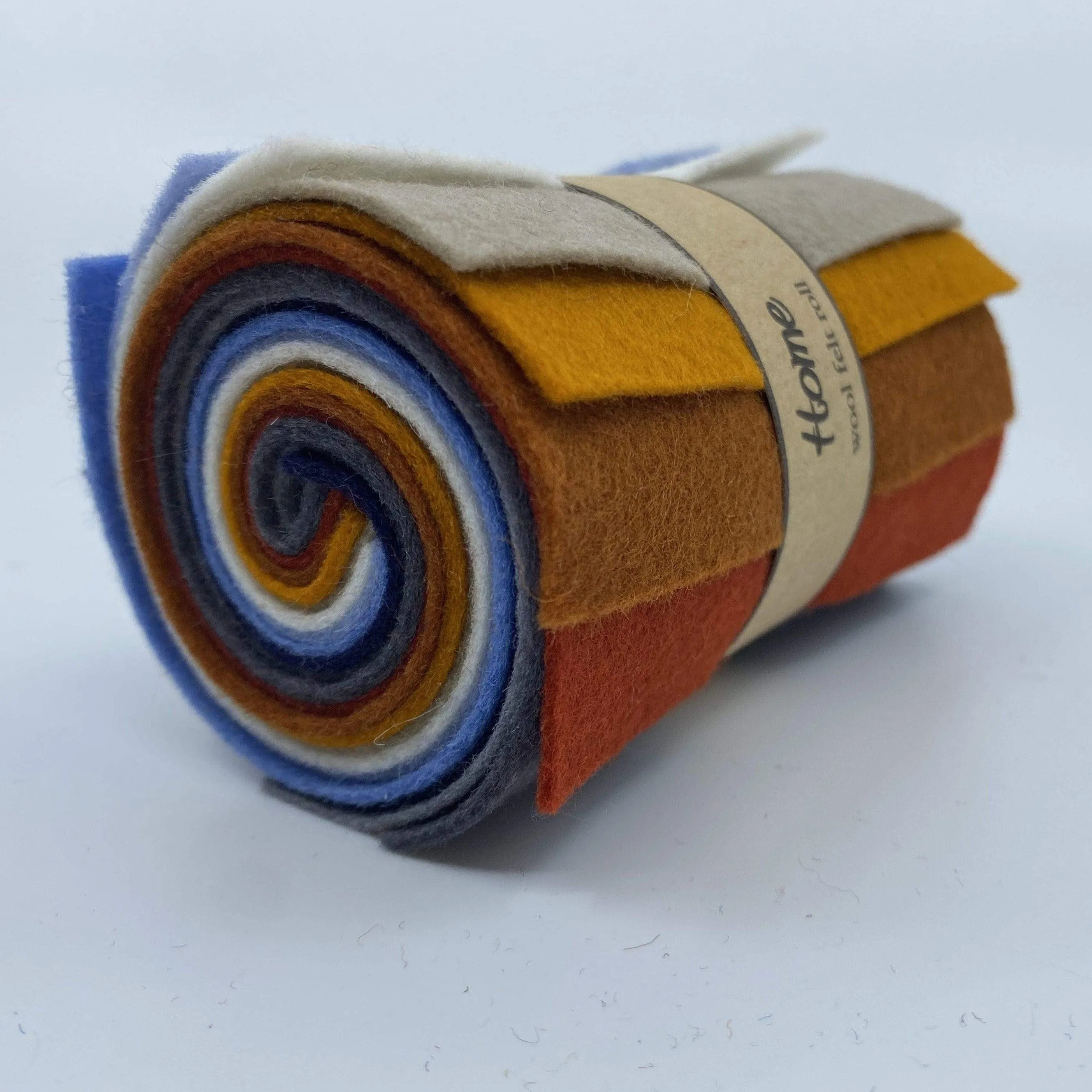 Small Wool Felt Roll - Home