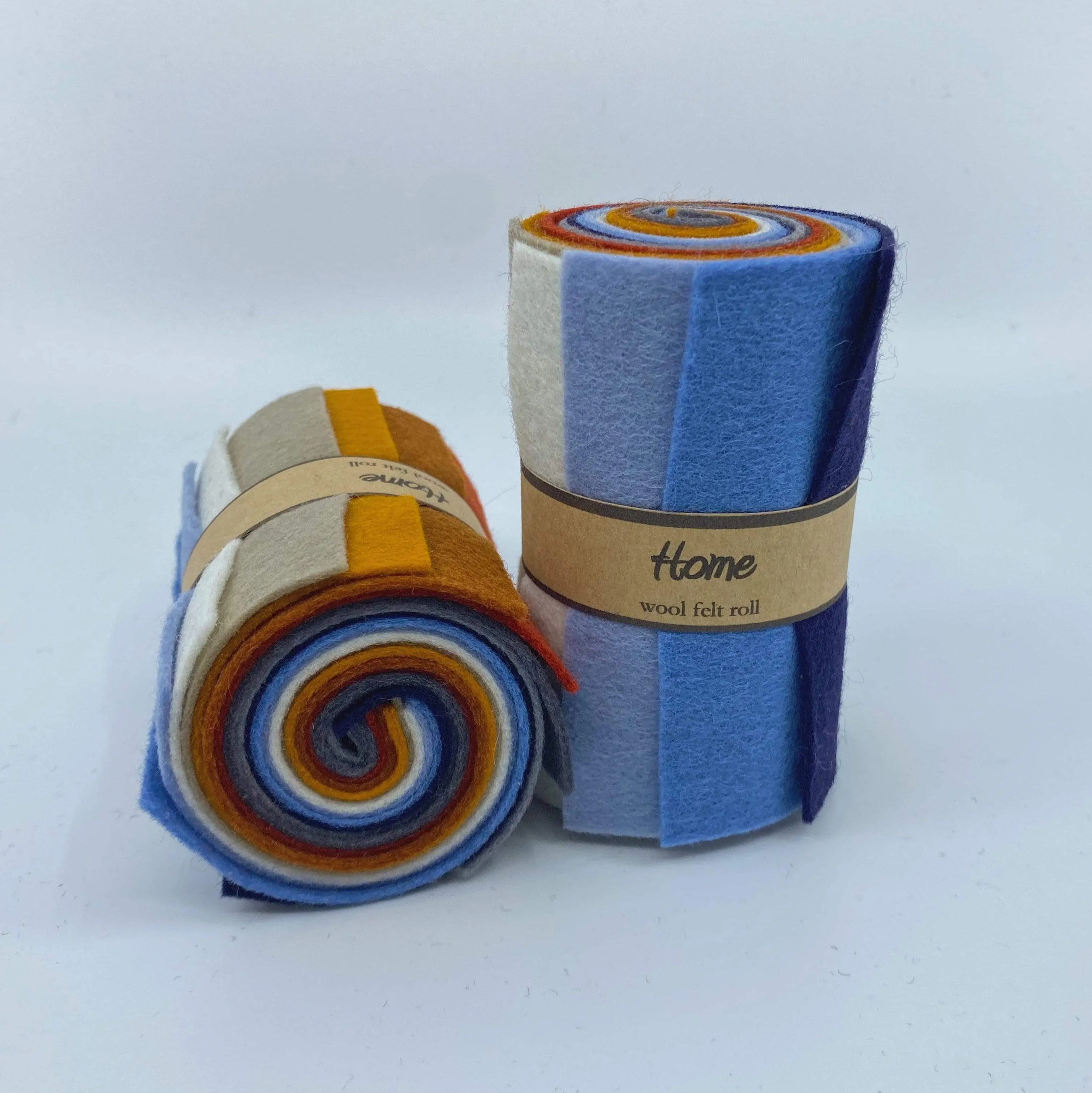 Small Wool Felt Roll - Home