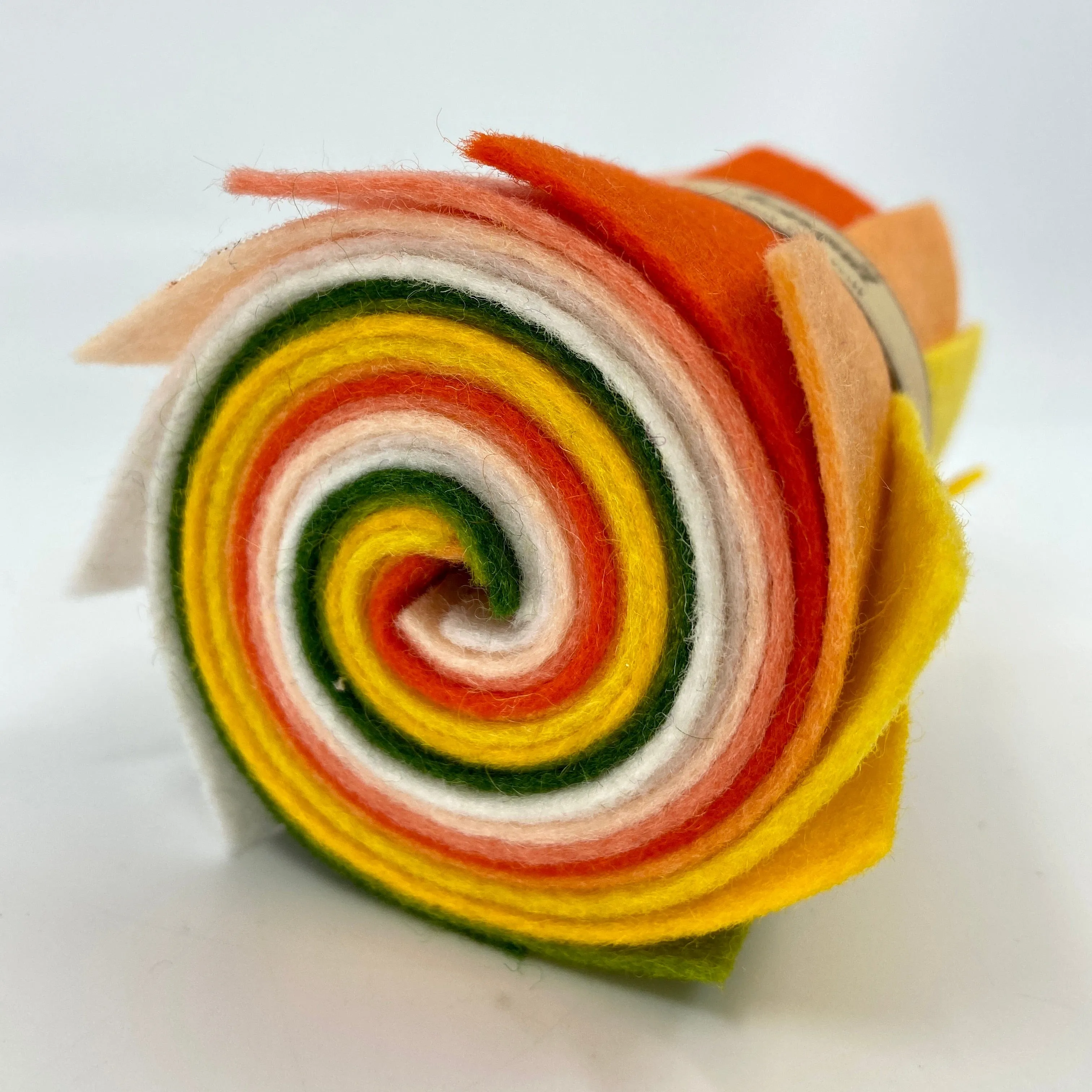 Small Wool Felt Roll - Jonquil