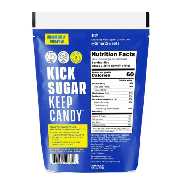 Smart Sweets Jolly Gems 2.5oz