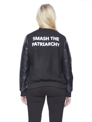 SMASH THE PATRIARCHY Varsity Jacket