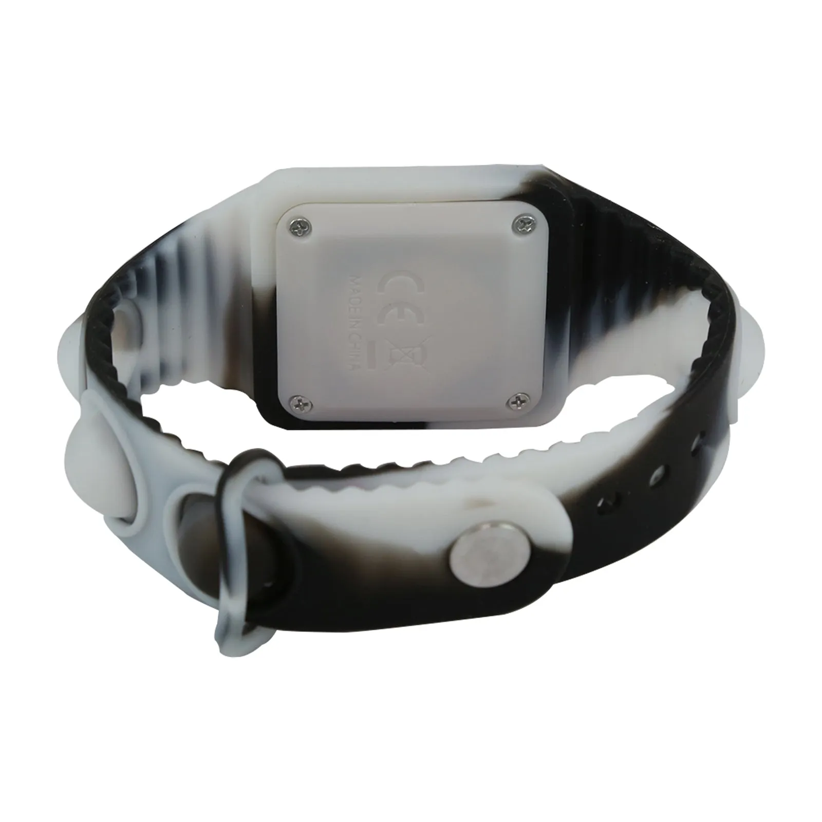 Smily Kiddos Fancy Digital watch- Black White