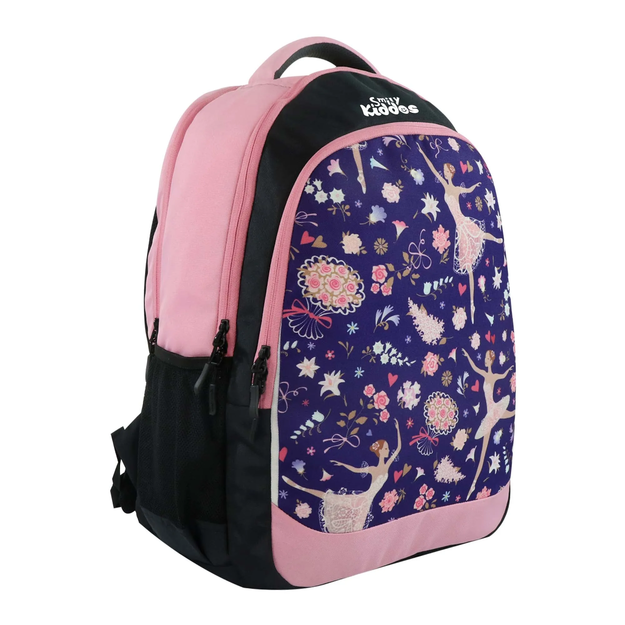 Smily Kiddos Junior Ballerina Violet School Backpack