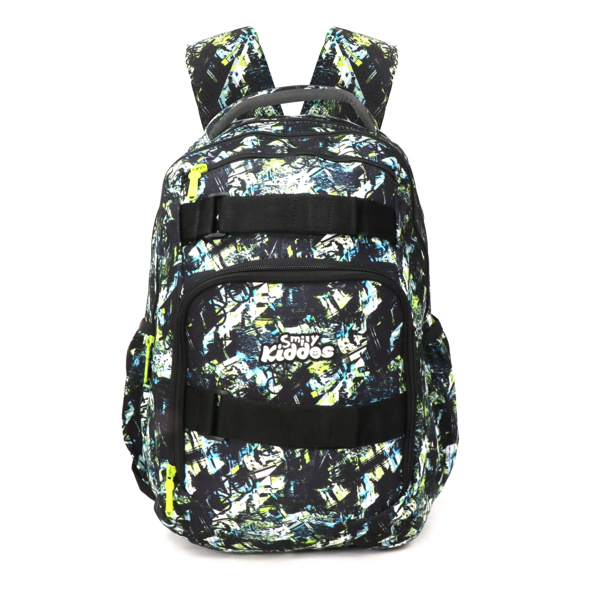 Smily Kiddos Teen backpack Black & Green