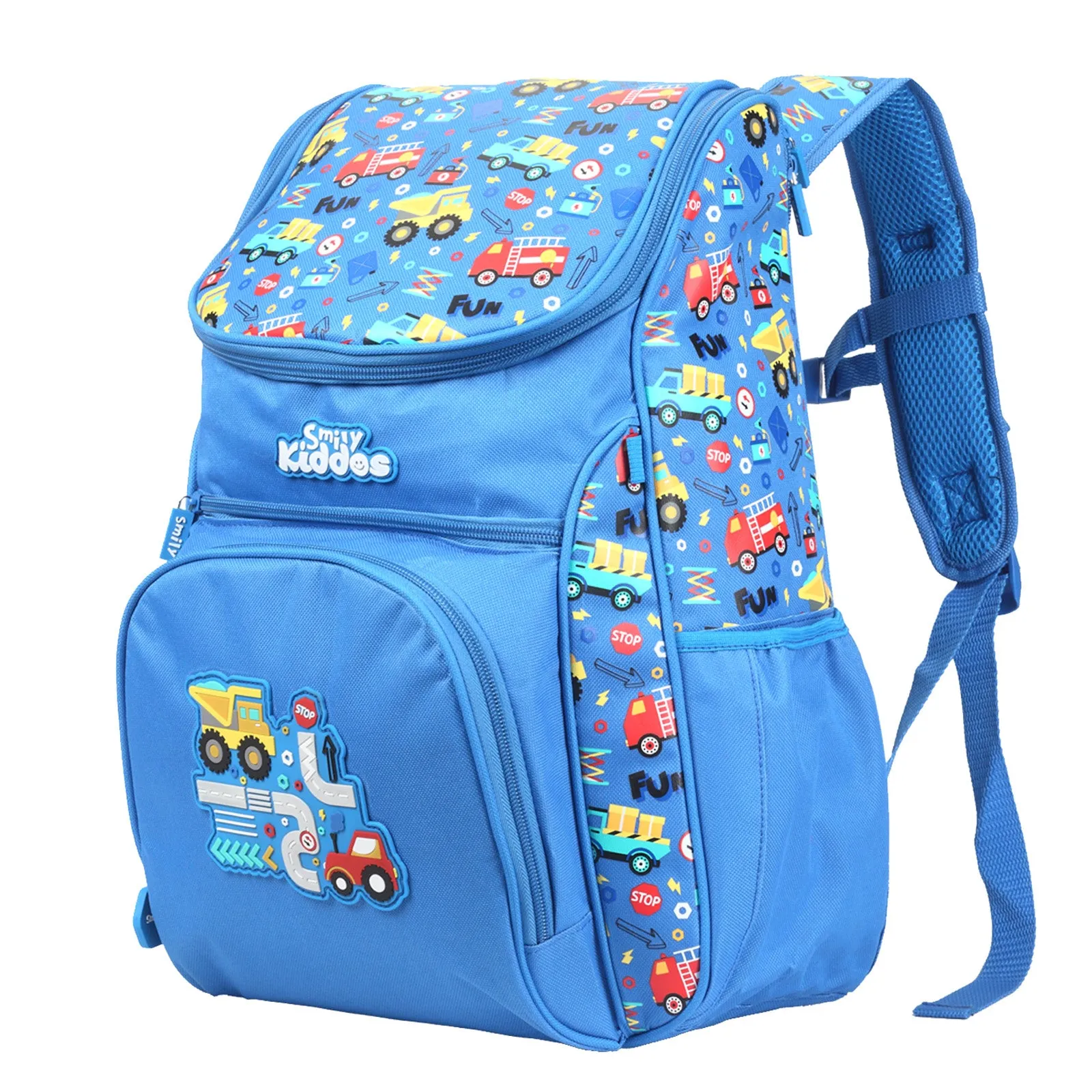 Smily Kiddos U Shape Backpack Blue