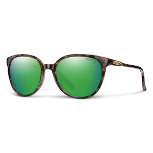 Smith Cheetah Tortoise Frame - ChromaPop Polarized Green Mirror Lens - Polarized Sunglasses