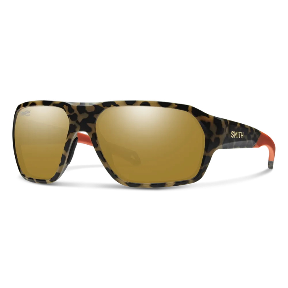 Smith Deckboss Howler Brothers Camo Orange Frame - ChromaPop Polarized Bronze Mirror Lens - Polarized Sunglasses