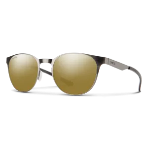 Smith Eastbank Brushed Gunmetal Frame - ChromaPop Polarized Bronze Mirror Lens - Polarized Sunglasses