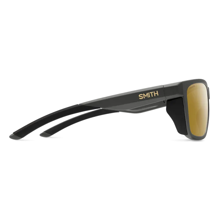 Smith Longfin Matte Gravy Frame - ChromaPop Polarized Bronze Mirror Lens - Polarized Sunglasses