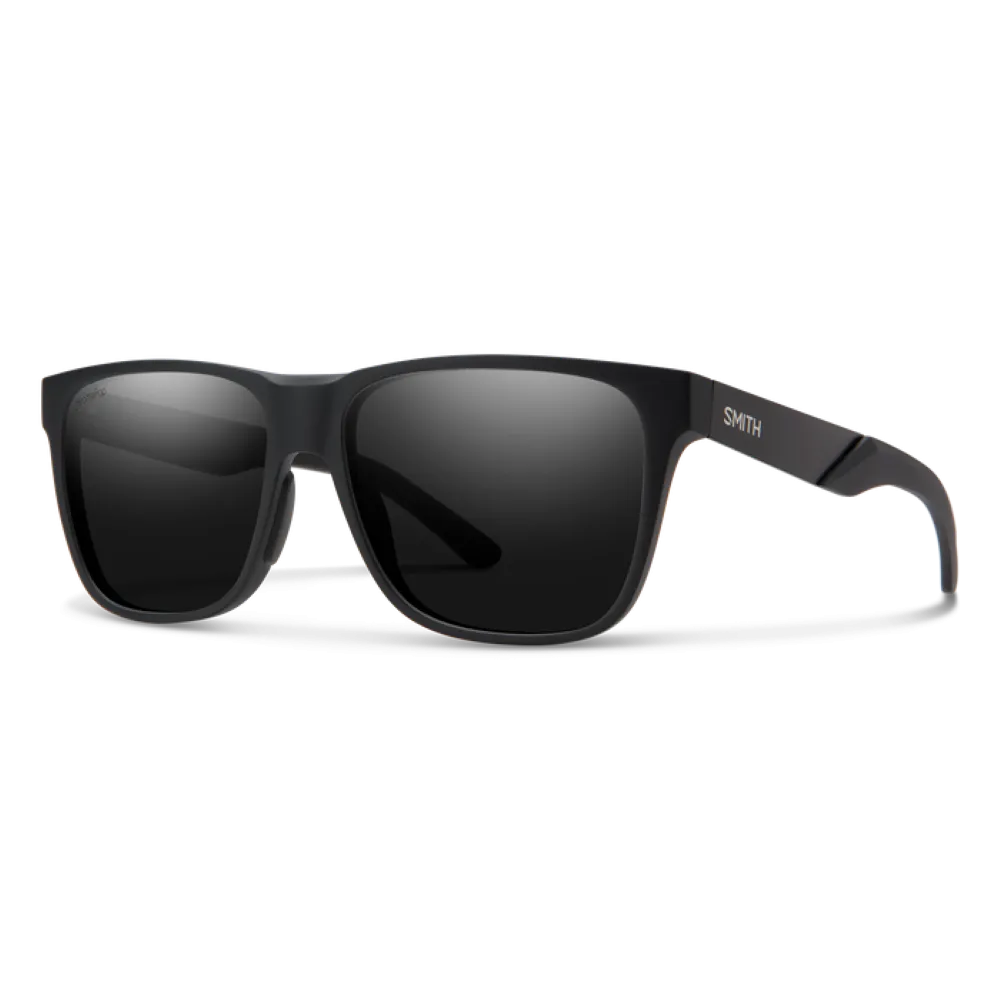 Smith Lowdown Steel Matte Black Frame - ChromaPop Polarized Black Lens - Polarized Sunglasses