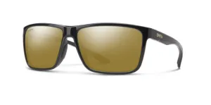 Smith Optics Riptide - Black Frame Polarized Bronze Mirror