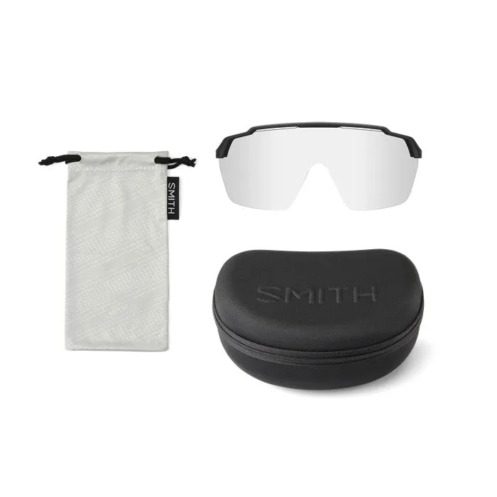 Smith Shift XL Mag Sunglasses Black   ChromaPop Red Mirror Lens