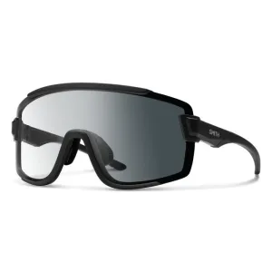 Smith Wildcat Sunglasses Matte Black   ChromaPop Photochromic Clear To Gray