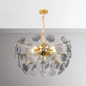 Smoke Gray Nordic Sputnik Chandelier Pendant Light Ã¢â‚¬â€œ Acrylic LED Hanging Lamp