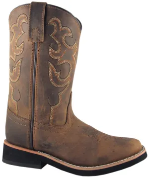 Smoky Mountain Boots Children Boys Pueblo Dark Crazy Horse Leather