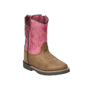 Smoky Mountain Kid's Toddler Autry Pink Western Boots