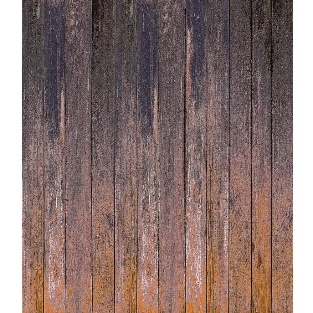 Smoky Oak Planks Printed Backdrop