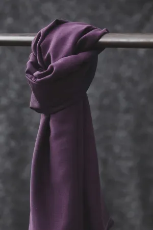 Smooth Drape Twill Purple Night