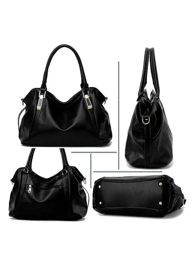 Smooth PU Leather Handbags for Women