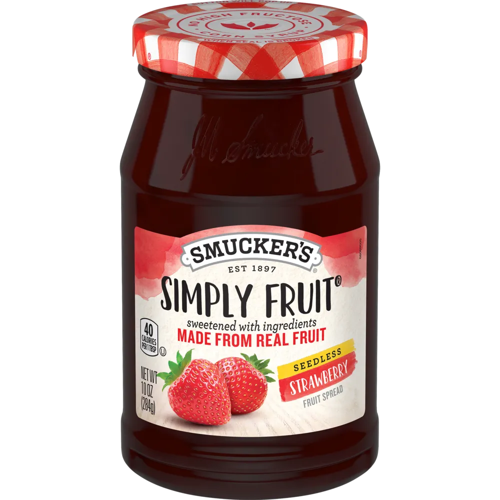 Smucker's Simply Fruit Seedless Strawberry Spread 10oz