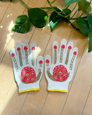 Snail Gardening Gloves