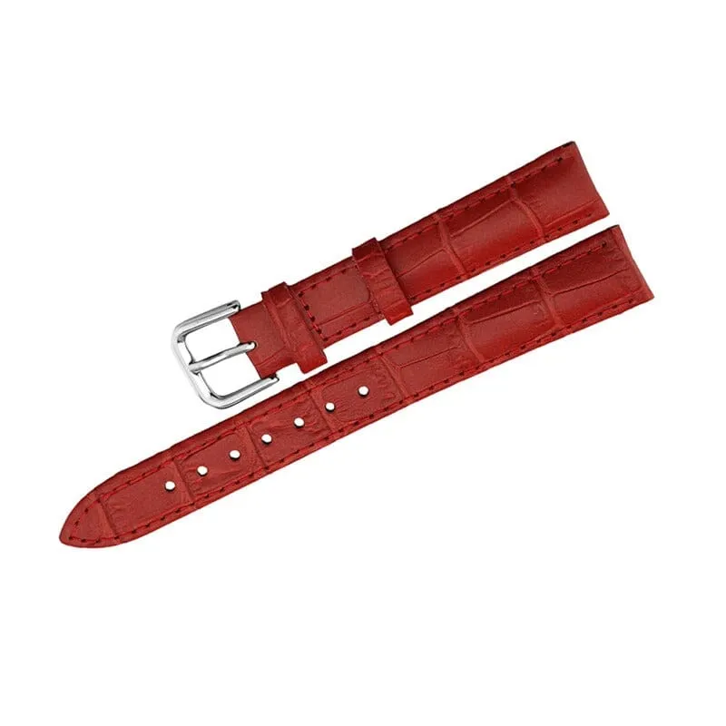 Snakeskin Leather Watch Straps Compatible with the Casio MDV-107