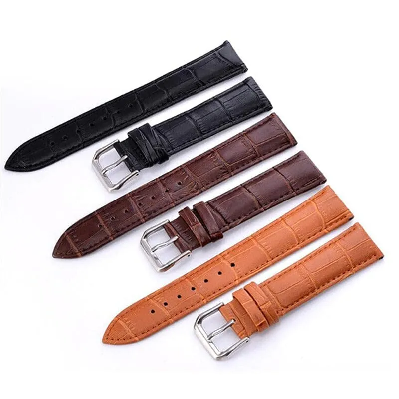 Snakeskin Leather Watch Straps Compatible with the Casio MDV-107