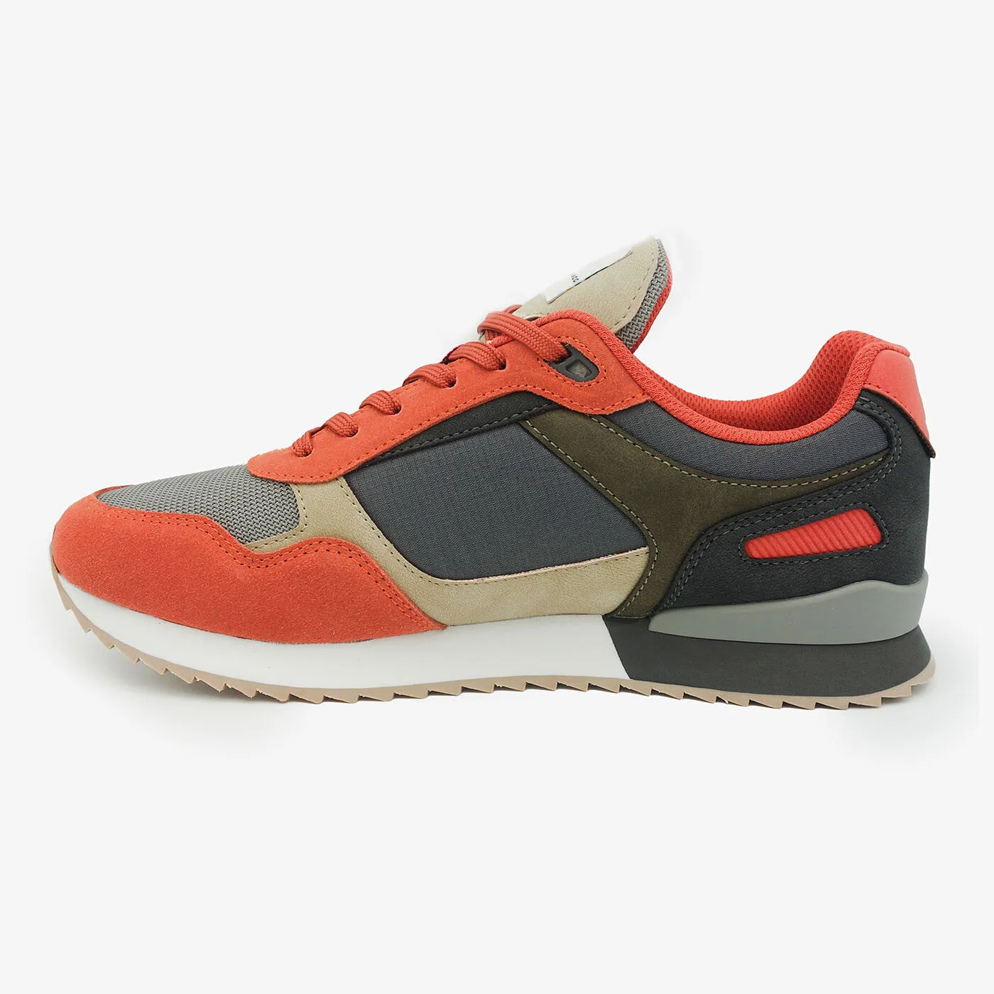 Sneaker Chamonix bicolore rouge