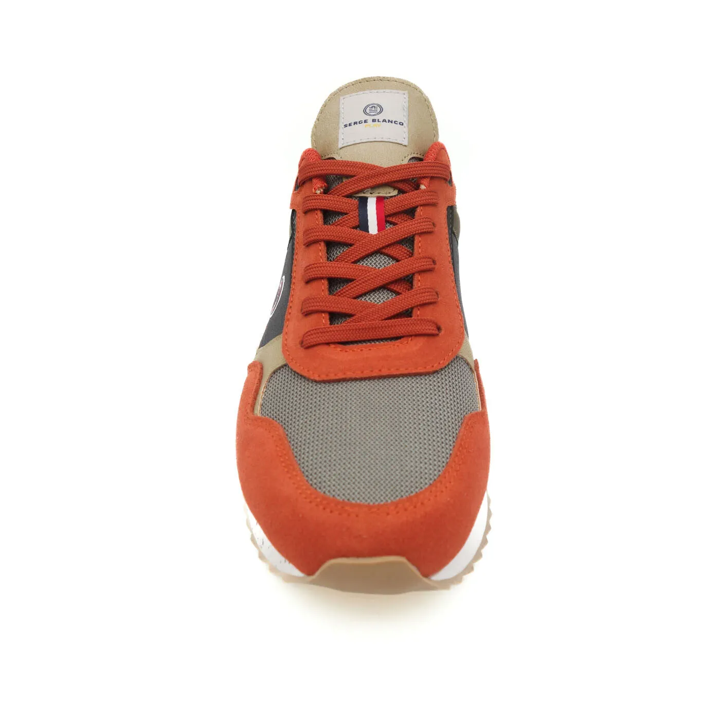 Sneaker Chamonix bicolore rouge