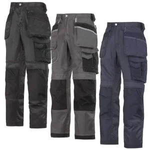 Snickers Classic 3 Series Ultimate Work Trousers with Kneepad & Holster Pockets -3212