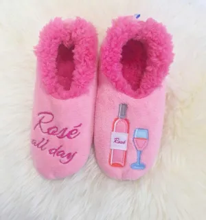 Snoozies! Slippers - Rosé All Day