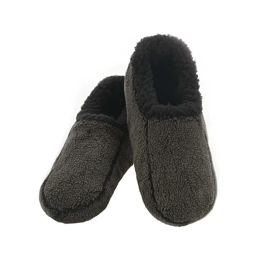 Snoozies Two Tone Fleece Lined Slippers - Mens