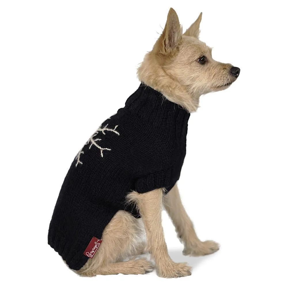 Snowflake Dog Sweater