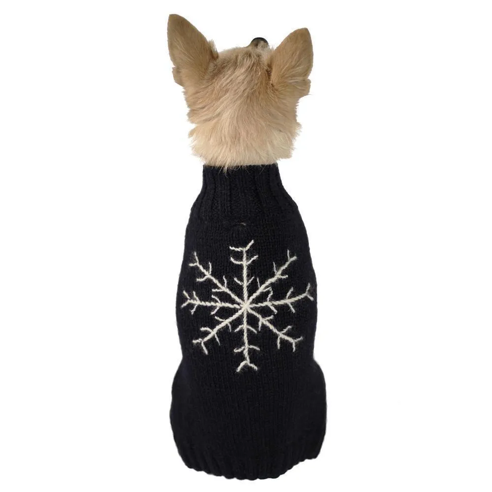 Snowflake Dog Sweater