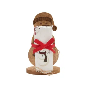 Snowman & Towel, Set of 2