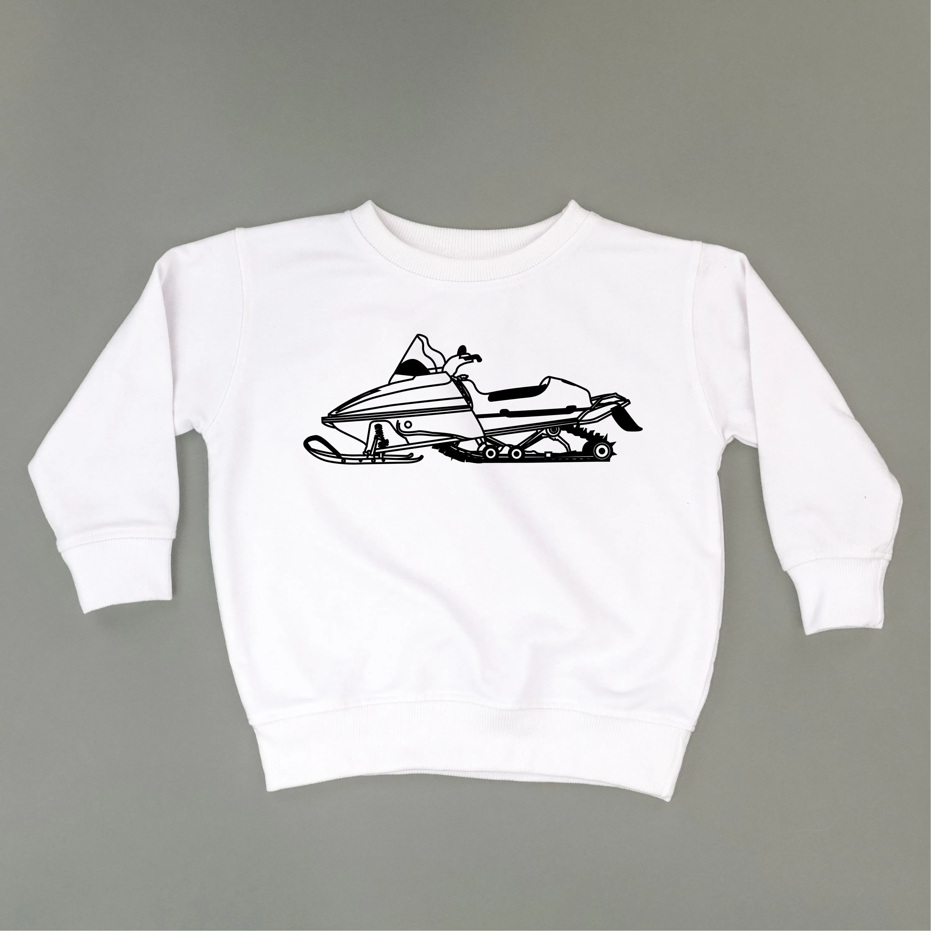 SNOWMOBILE - Minimalist Design - Child Sweater