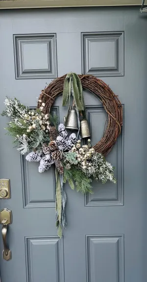 Snowy Pine Wreath