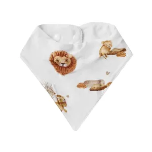 Snuggle Hunny Bandana Dribble Bib - Lion