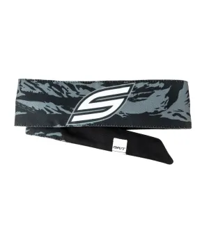 Social Paintball Grit Deluxe Long Tie Headband - Dark Woods Tiger