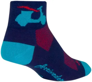 SockGuy Women's Bella Classic 2" Low Cycling Bike Sock