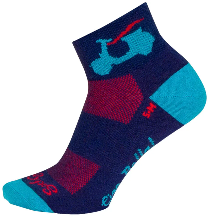 SockGuy Women's Bella Classic 2" Low Cycling Bike Sock