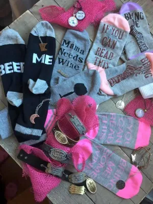 Socks { If you can read this bring me chocolate }