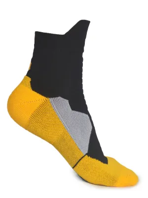 Socks - JCB - 3304 - Yellow / Black / Grey