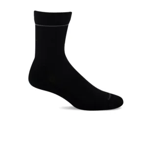 Sockwell Free'n Easy Crew Sock (Women) - Black